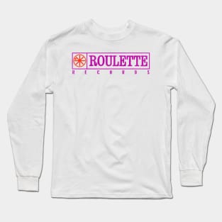 ROULETTE RECORDS // Vintage Defunct Music Label Long Sleeve T-Shirt